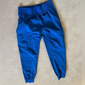 Royal blue scrubs / joggers